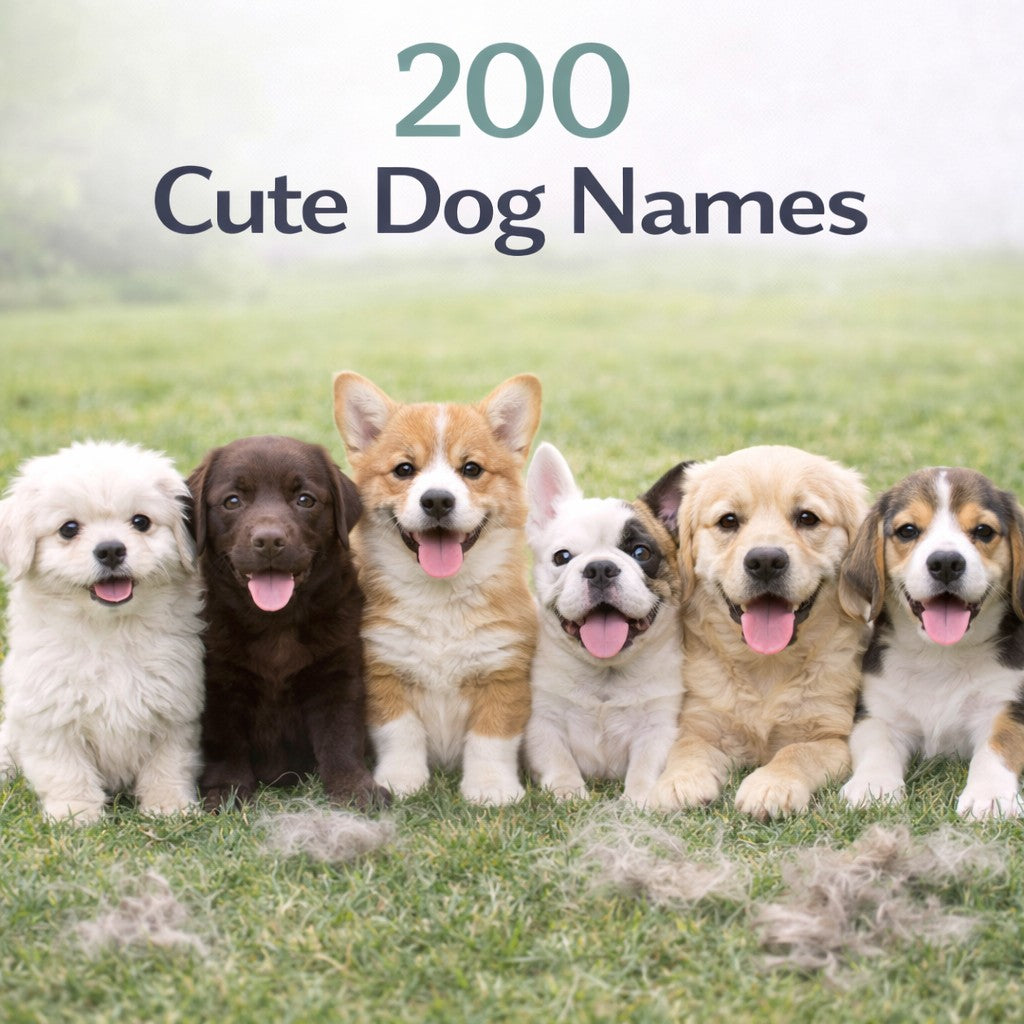 200 Cute Dog Names (Plus 5 Things Every Dog Owner Actually Needs)