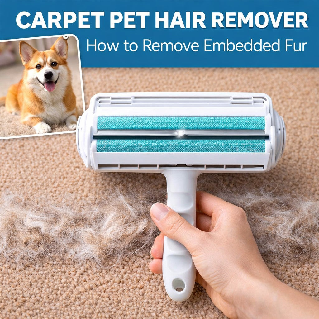 Carpet Pet Hair Remover: How to Remove Embedded Fur