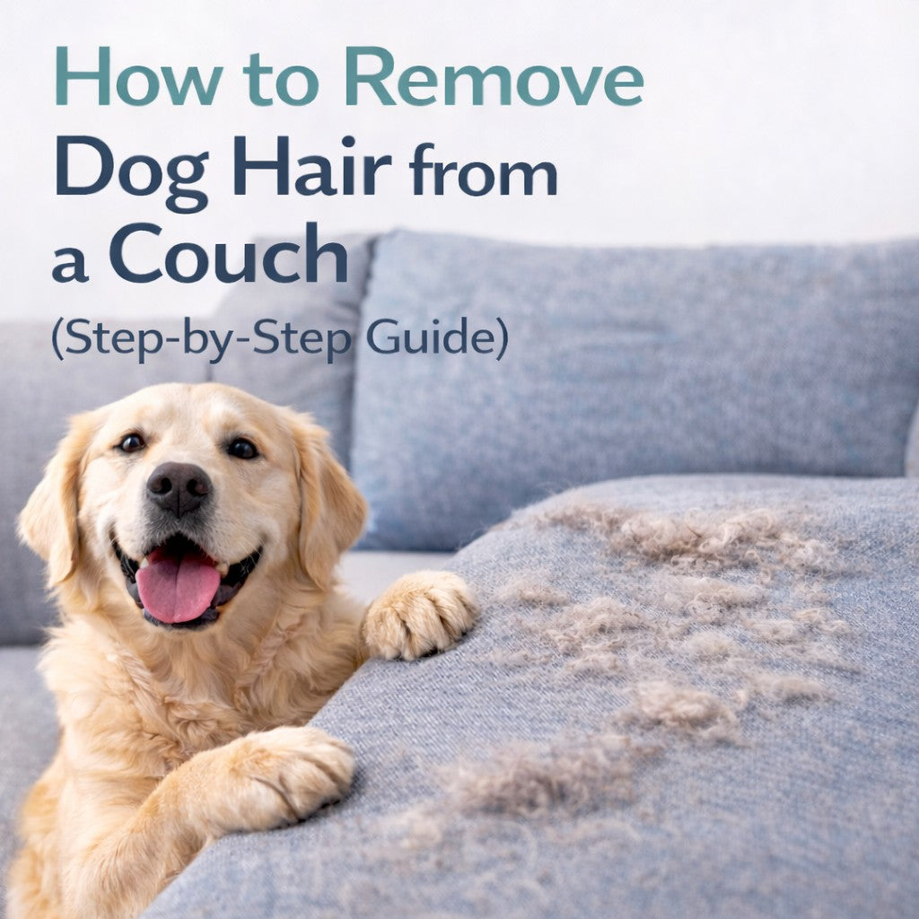 How to Remove Dog Hair from a Couch (Step-by-Step Guide)